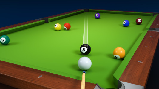 اسکرین شات 1 بازی Billiards: 8 Ball 3D Pool