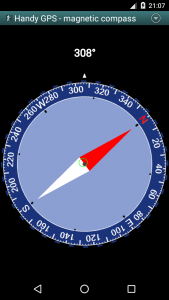 اسکرین شات 4 برنامه Handy GPS lite