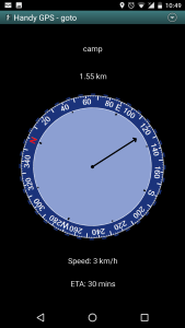 اسکرین شات 2 برنامه Handy GPS (subscription)