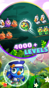 اسکرین شات 2 بازی Bird Sort Puzzle: Color Game