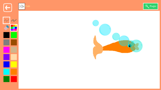 اسکرین شات 7 بازی Drawing to Animation for Kids