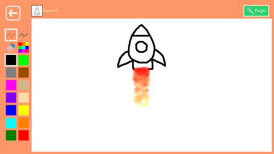 اسکرین شات 3 بازی Drawing to Animation for Kids