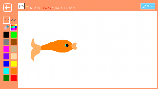 اسکرین شات 6 بازی Drawing to Animation for Kids