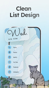 اسکرین شات 2 برنامه Niagara Launcher ‧ Home Screen