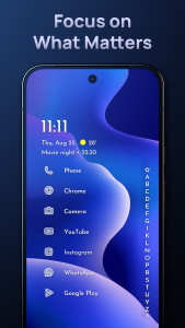 اسکرین شات برنامه Niagara Launcher ‧ Home Screen 1