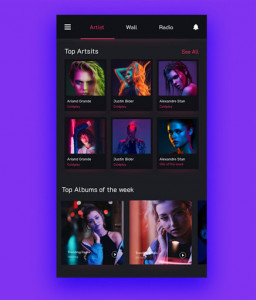 اسکرین شات برنامه Social Music Player & Radio - MusiqX 6