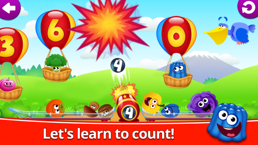 اسکرین شات بازی Math kids 123 counting game! 3