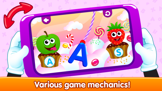 اسکرین شات 5 بازی ABC kids! Alphabet learning!