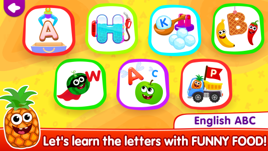 اسکرین شات 1 بازی ABC kids! Alphabet learning!