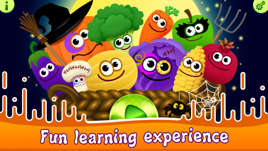 اسکرین شات بازی Funny Food! Educational Games for Toddlers 3 years 1