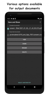 اسکرین شات 6 برنامه Fill and Sign PDF Forms