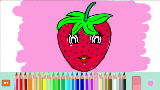 اسکرین شات بازی کتاب رنگ آمیزی میوه ها 3