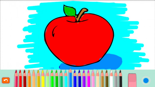 اسکرین شات بازی کتاب رنگ آمیزی میوه ها 4