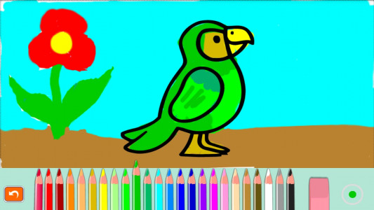 اسکرین شات بازی کتاب رنگ آمیزی پرندگان 5