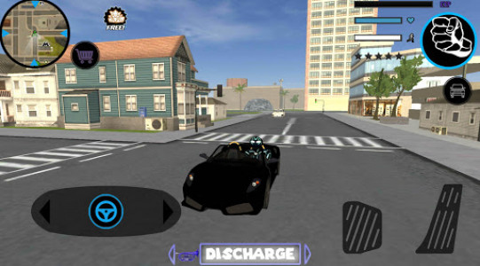 اسکرین شات بازی Neon Iron Stickman Rope Hero City Gangstar Mafia 4
