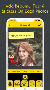 اسکرین شات برنامه Happy New Year Video Maker 2020 - Photo Slideshow 4