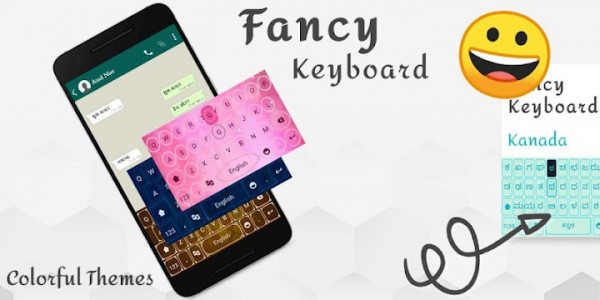 اسکرین شات برنامه Fancy Text Photo Keyboard - Stylish Fonts Keyboard 4