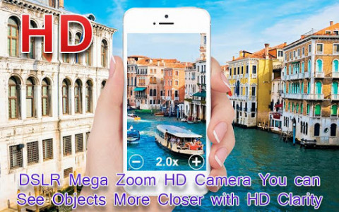 اسکرین شات برنامه Ultra Big Zoom Camera - DSLR Mega Zoom HD Camera 3