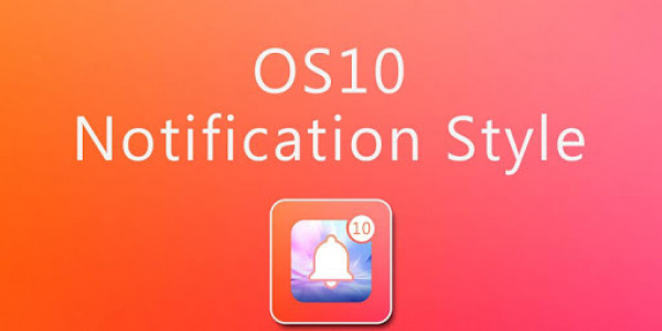 اسکرین شات برنامه OS10 Notification Style : iNoty Control Center 1