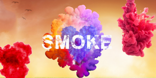 اسکرین شات برنامه 3D Smoke Effect Name Art Maker : Text Art Editor 1