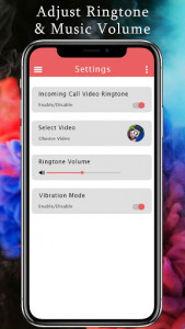 اسکرین شات برنامه Full Screen Video Caller ID : Video Caller Screen 5