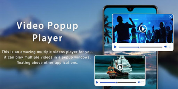 اسکرین شات برنامه Video Popup Player : Multi Video Floating Player 1