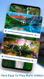 اسکرین شات برنامه Video Popup Player : Multi Video Floating Player 6