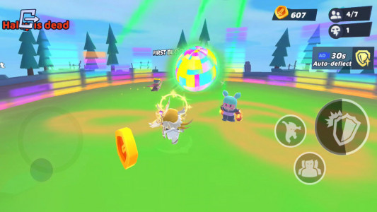 اسکرین شات 1 بازی Blade Ball: Dodgeball Master