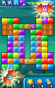 اسکرین شات بازی Blast Cubes Blocks 4