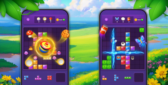 اسکرین شات 6 بازی Block Puzzle - Jewel Blast