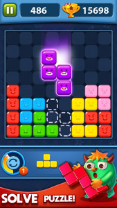 اسکرین شات بازی Rotate Block - Tetrix Block Puzzle 1