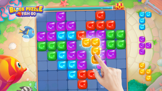 اسکرین شات بازی Block Puzzle 99: Fish Go 1