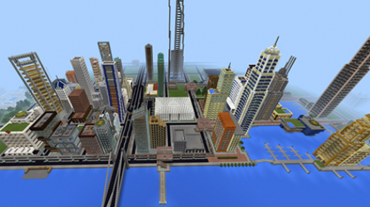 minecraft modern city roleplay map