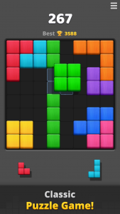 اسکرین شات 1 بازی Blocky’s Trip - Block Puzzle