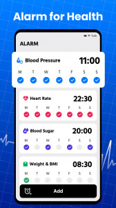 اسکرین شات برنامه Blood Pressure App Pro 6