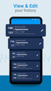 اسکرین شات برنامه Blood Pressure App: BP Tracker 3