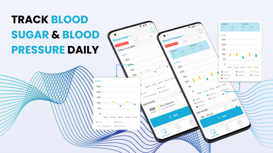 اسکرین شات 7 برنامه Blood Sugar & Pressure Tracker