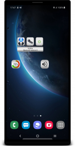اسکرین شات 1 برنامه Bluetooth Music Widget Battery