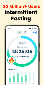 اسکرین شات برنامه 168 Intermittent Fasting App 2