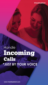 اسکرین شات برنامه Vani Dialer - Answer Calls By Your Voice 1