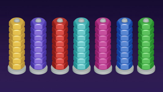 اسکرین شات بازی Nut Sort Puzzle:Nuts and Bolts 6