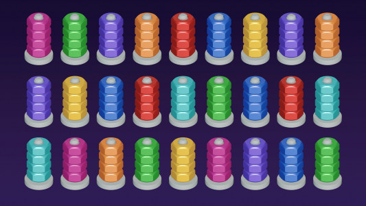 اسکرین شات بازی Nut Sort Puzzle:Nuts and Bolts 8