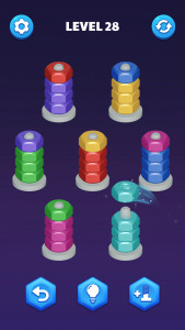 اسکرین شات بازی Nut Sort Puzzle:Nuts and Bolts 5