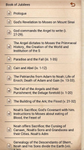 اسکرین شات 3 برنامه Book of Jubilees