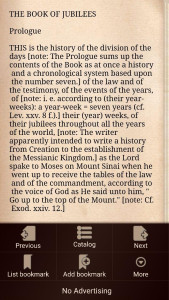 اسکرین شات 2 برنامه Book of Jubilees
