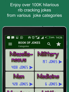 اسکرین شات برنامه Book Of Jokes 3