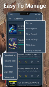 اسکرین شات برنامه EBook Reader & PDF Reader 4