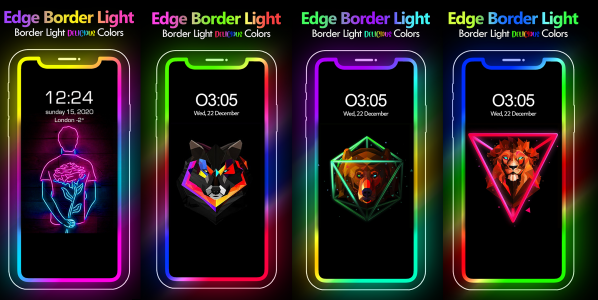 اسکرین شات برنامه Border Light AOE Edge Lighting 7