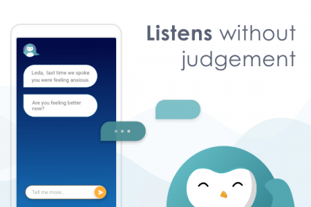 اسکرین شات برنامه Wysa: Anxiety, therapy chatbot 3