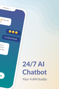 اسکرین شات 3 برنامه Wysa: Anxiety, therapy chatbot